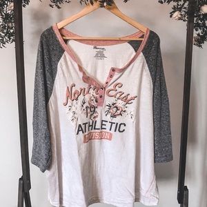 Blue notes Baseball tshirt